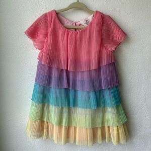 NWT Rainbow Tule H&M Party Dress Girls Size 2T